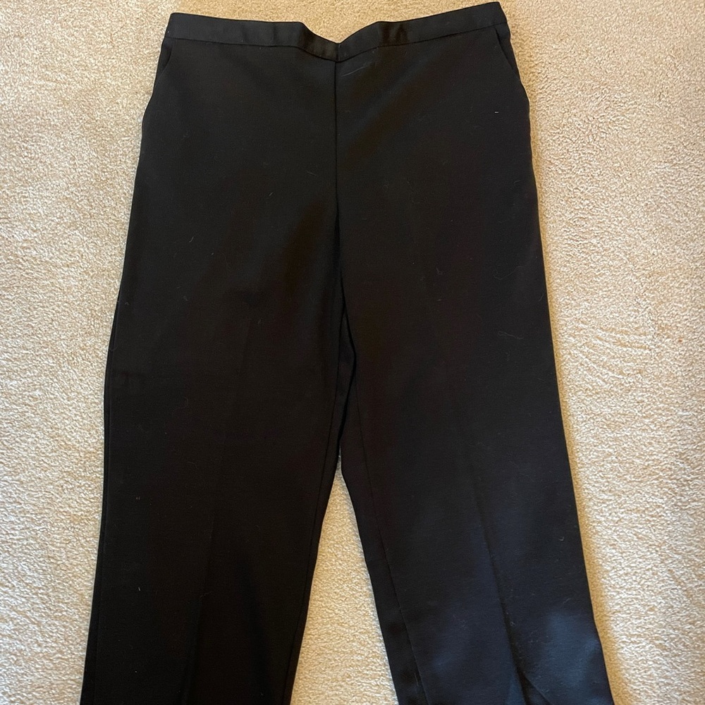 Alfred Dunner Black Pants 18